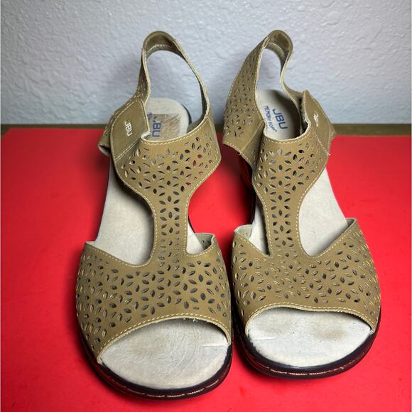 JBU Memory Foam Chloe sandals size 10 M - Picture 8 of 10
